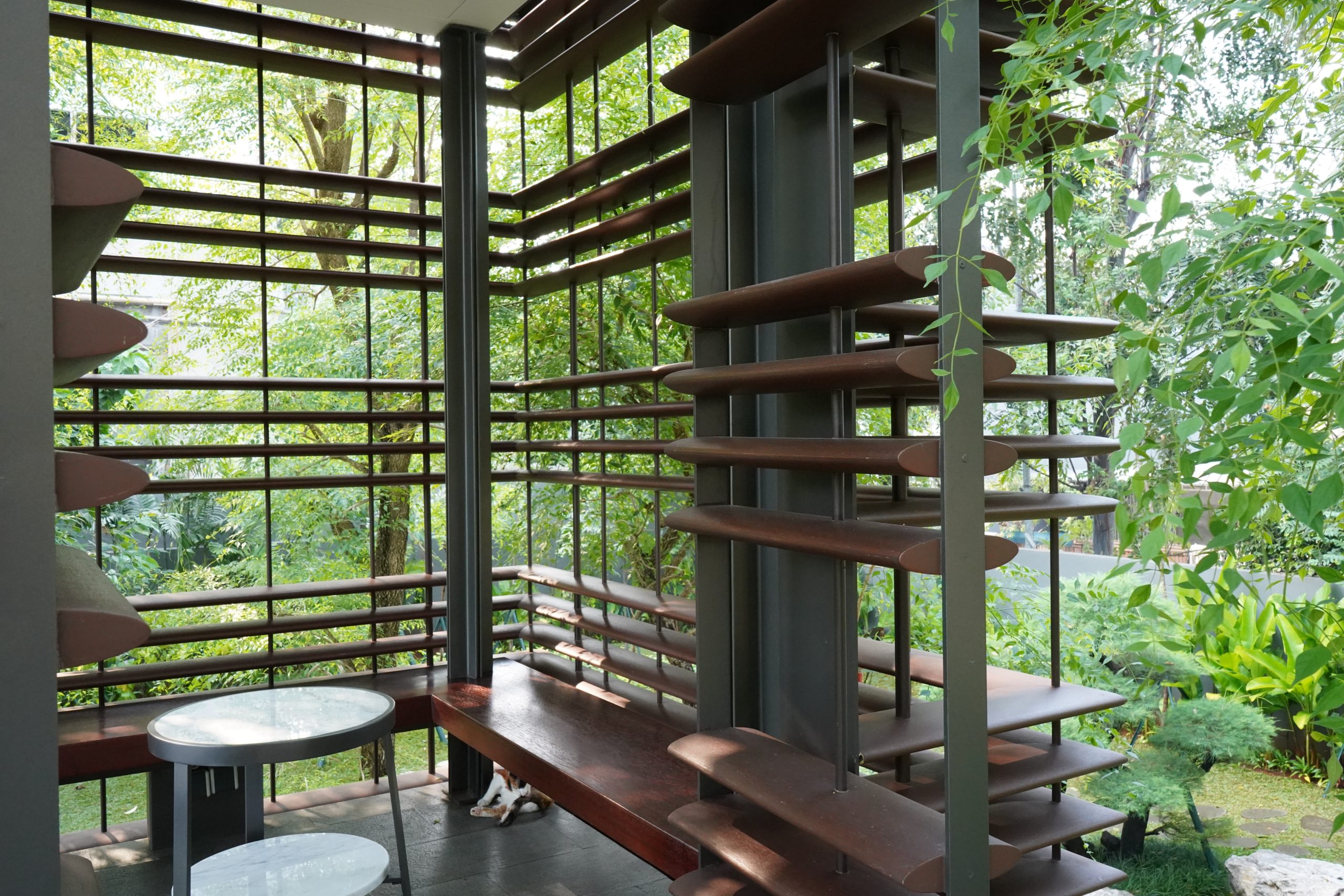 ReHolz Sustainable Construction on the D. House project in Jakarta, Indonesia.
